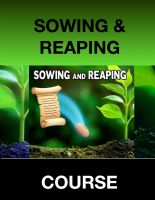 Sowing & Reaping